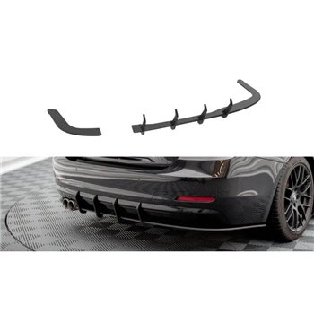 Maxton - Street Pro Central Diffuseur Arriere BMW 4 Gran Coupe F36 Noir