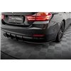 Maxton - Street Pro Central Diffuseur Arriere BMW 4 Gran Coupe F36 Noir