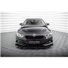Maxton - Street Pro Lame Du Pare-Chocs Avant BMW 4 Gran Coupe F36 Noir-Rouge + Rabats Brillant