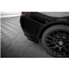 Maxton - Street Pro Lame Du Pare Chocs Arriere BMW 4 Gran Coupe F36 Noir-Rouge + Rabats Brillant