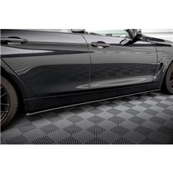 Maxton - Street Pro Rajouts Des Bas De Caisse BMW 4 Gran Coupe F36 Noir