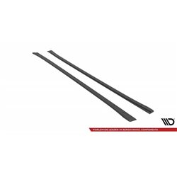 Maxton - Street Pro Rajouts Des Bas De Caisse BMW 4 Gran Coupe F36 Noir-Rouge