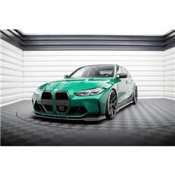 Maxton - Fibre de Carbone Avant Grill BMW M4 G82 / M3 G80 - version avec radar With ACC Sensor