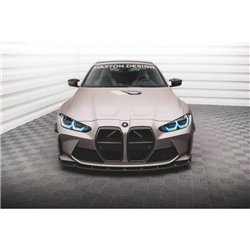 Maxton - Fibre de Carbone Avant Grill BMW M4 G82 / M3 G80 - version avec radar With ACC Sensor