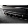 Maxton - Street Pro Lame Du Pare Chocs Arriere BMW 4 Gran Coupe F36 Rouge + Rabats Brillant
