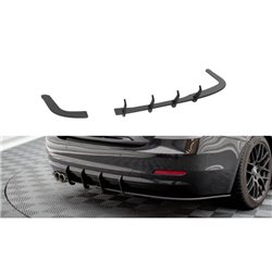Maxton - Street Pro Central Diffuseur Arriere BMW 4 Gran Coupe F36 Rouge