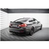 Maxton - Street Pro Central Diffuseur Arriere BMW 4 Gran Coupe F36 Rouge
