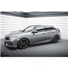 Maxton - Street Pro Rajouts Des Bas De Caisse Honda Civic Sport Mk 10 Noir-Rouge