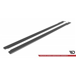 Maxton - Street Pro Rajouts Des Bas De Caisse Honda Civic Sport Mk 10 Noir-Rouge