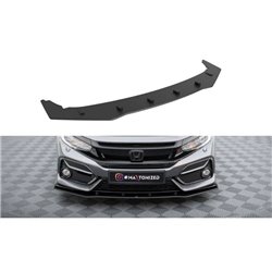 Maxton - Street Pro Lame Du Pare-Chocs Avant Honda Civic Sport Mk 10 Noir