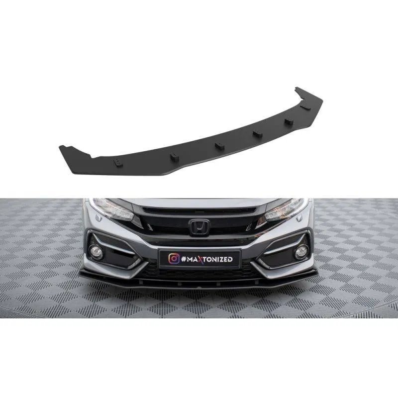 Maxton - Street Pro Lame Du Pare-Chocs Avant Honda Civic Sport Mk 10 Noir
