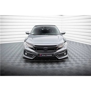 Maxton - Street Pro Lame Du Pare-Chocs Avant Honda Civic Sport Mk 10 Noir