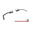 Maxton - Street Pro Lame Du Pare Chocs Arriere V.1 Honda Civic Sport Mk 10 Facelift Noir-Rouge