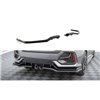 Maxton - Arriere Splitter V.1 (avec une barre verticale) Honda Civic Sport Mk 10 Facelift