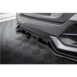 Maxton - Arriere Lame V.1 (avec une barre verticale) Honda Civic Sport Mk 10 Facelift 