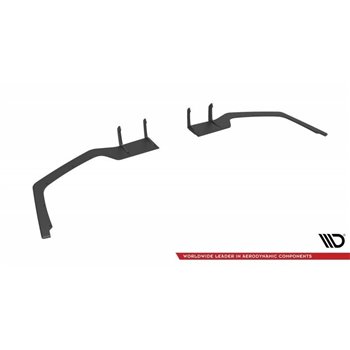 Maxton - Street Pro Lame Du Pare Chocs Arriere V.1 Honda Civic Sport Mk 10 Facelift Rouge