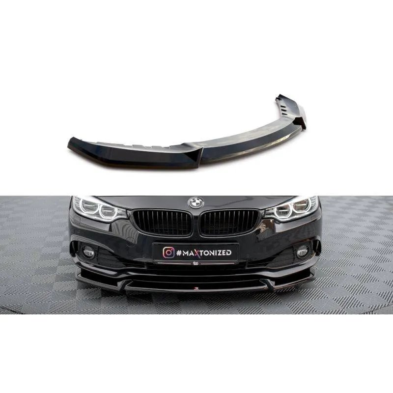 Maxton - Lame Du Pare-Chocs Avant V.2 BMW 4 Coupe / Gran Coupe / Cabrio F32 / F36 / F33