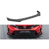 Maxton - Street Pro Lame Du Pare-Chocs Avant Honda Civic Type-R Mk 11 Noir-Rouge + Rabats Brillant