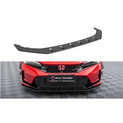 Maxton - Street Pro Lame Du Pare-Chocs Avant Honda Civic Type-R Mk 11 Noir-Rouge