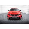 Maxton - Street Pro Lame Du Pare-Chocs Avant Honda Civic Type-R Mk 11 Noir-Rouge