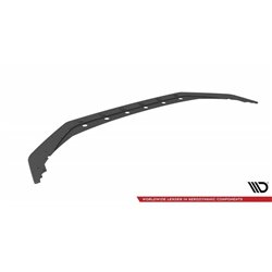 Maxton - Street Pro Lame Du Pare-Chocs Avant Honda Civic Type-R Mk 11 Noir-Rouge
