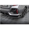 Maxton - Arriere Lame V.1 (avec une barre verticale) Honda Civic Sport Mk 10 Facelift 
