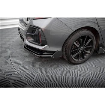 Maxton - Arriere Lame V.1 (avec une barre verticale) Honda Civic Sport Mk 10 Facelift 