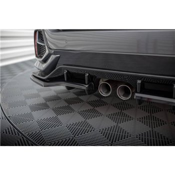 Maxton - Arriere Lame V.1 (avec une barre verticale) Honda Civic Sport Mk 10 Facelift 