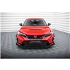 Maxton - Street Pro Lame Du Pare-Chocs Avant Honda Civic Type-R Mk 11 Noir + Rabats Brillant 