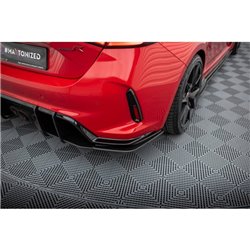 Maxton - Street Pro Lame Du Pare Chocs Arriere Honda Civic Type-R Mk 11 Rouge