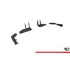 Maxton - Street Pro Lame Du Pare Chocs Arriere Honda Civic Type-R Mk 11 Noir-Rouge + Rabats Brillant