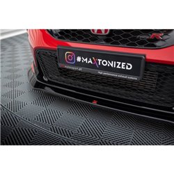 Maxton - Lame Du Pare-Chocs Avant V.1 Honda Civic Type-R Mk 11 