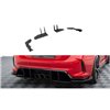 Maxton - Street Pro Lame Du Pare Chocs Arriere Honda Civic Type-R Mk 11 Noir + Rabats Brillant