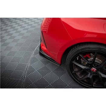 Maxton - Street Pro Lame Du Pare Chocs Arriere Honda Civic Type-R Mk 11 Noir-Rouge