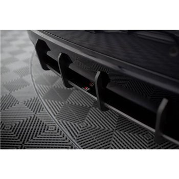 Maxton - Street Pro Central Diffuseur Arriere BMW 6 GT M-Pack G32 Noir