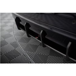 Maxton - Street Pro Central Diffuseur Arriere BMW 6 GT M-Pack G32 Rouge