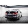 Maxton - Street Pro Central Diffuseur Arriere BMW 6 GT M-Pack G32 Noir-Rouge