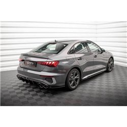 Maxton - Lames De Pare-Chocs Arrière Latérales V.2 Audi S3 Sedan 8Y 