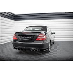 Maxton - Lames De Pare-Chocs Arrière Latérales V.2 Mercedes-Benz CLK W209 