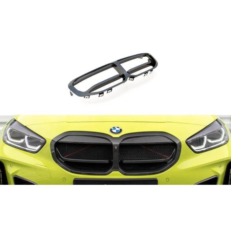 Maxton - Fibre de Carbone Avant Grill BMW 1 M-Pack/ M135i / 128ti F40