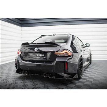 Maxton - Lames De Pare-Chocs Arrière Latérales V.2 BMW M2 G87 