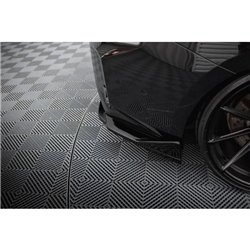 Maxton - Lames De Pare-Chocs Arrière Latérales V.4 (Pour jupe arrière v.1) BMW M2 G87 