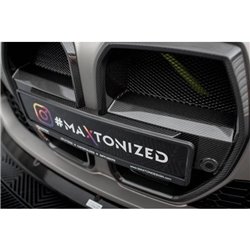 Maxton - Fibre de Carbone Avant Grill BMW M4 G82 / M3 G80 Without ACC Sensor