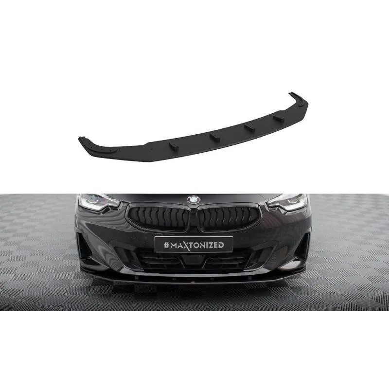 Maxton - Street Pro Lame Du Pare-Chocs Avant BMW 2 Coupe G42 Noir-Rouge