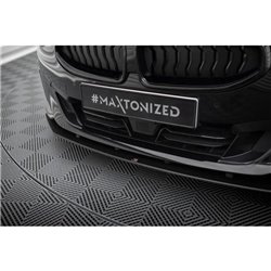 Maxton - Street Pro Lame Du Pare-Chocs Avant BMW 2 Coupe G42 Noir-Rouge