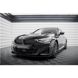 Maxton - Street Pro Lame Du Pare-Chocs Avant BMW 2 Coupe G42 Noir-Rouge