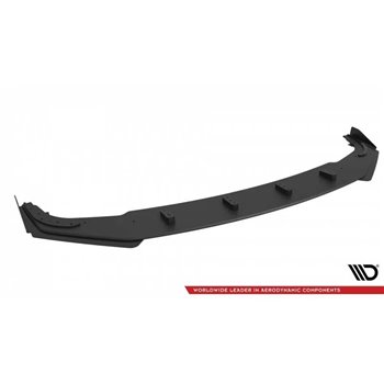 Maxton - Street Pro Lame Du Pare-Chocs Avant BMW 2 Coupe G42 Noir + Rabats Brillant 