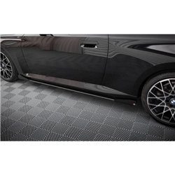 Maxton - Street Pro Rajouts Des Bas De Caisse BMW 2 Coupe G42 Noir + Rabats Brillant 