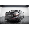 Maxton - Street Pro Lame Du Pare Chocs Arriere BMW 2 Coupe G42 Noir-Rouge + Rabats Brillant