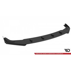Maxton - Street Pro Lame Du Pare-Chocs Avant BMW 2 Coupe G42 Noir-Rouge + Rabats Brillant